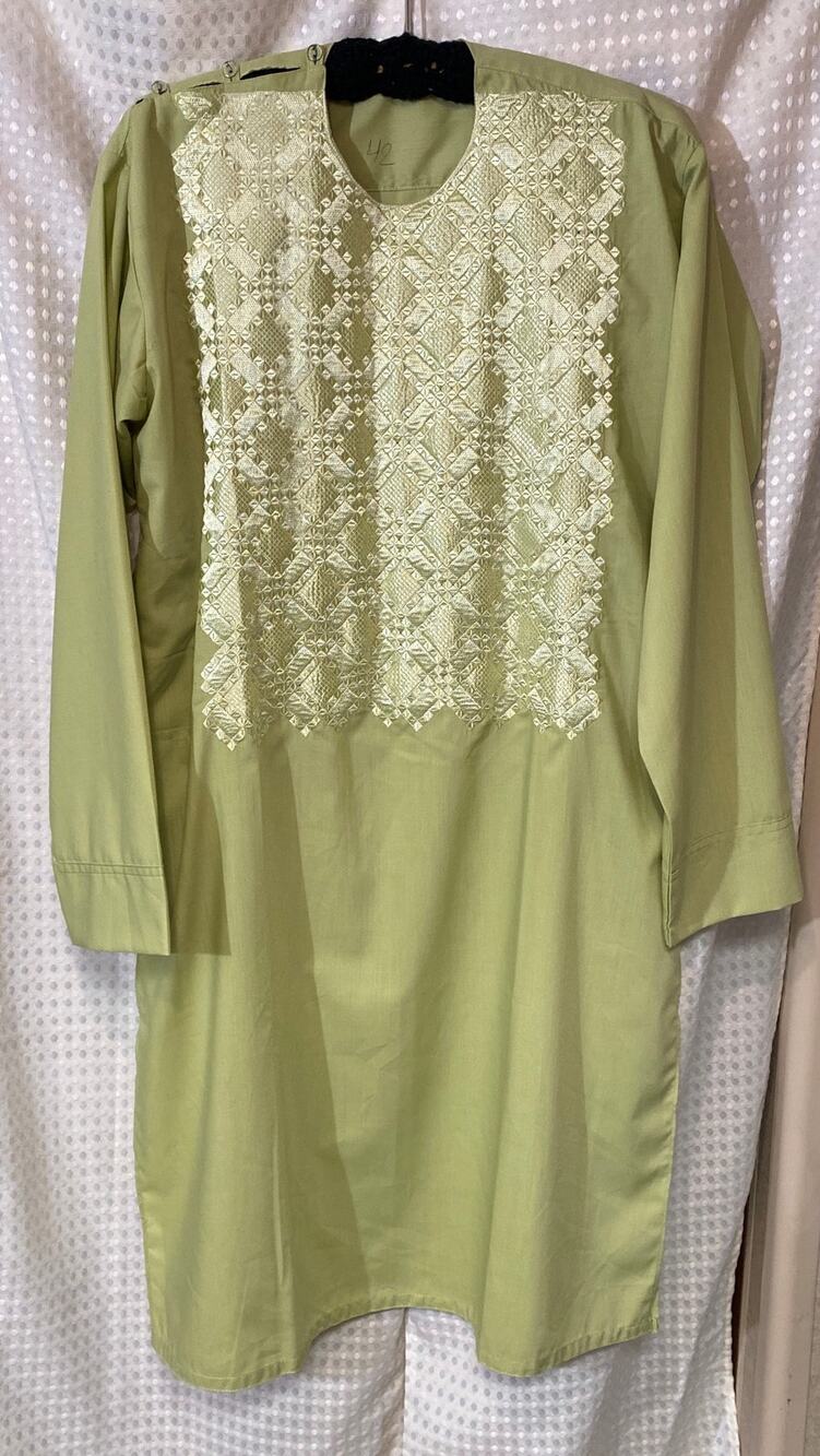 Vintage/Traditional Embroidered Tunic Dress Long Sleeve